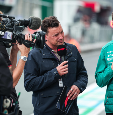 Presentator Buxton toch niet helemaal weg uit Formule 1