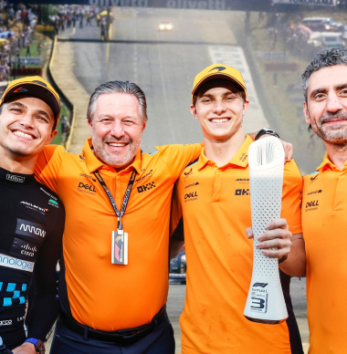 Brown reageert na McLaren-onthulling: "Lando en Oscar gaan meer herinneringen maken"