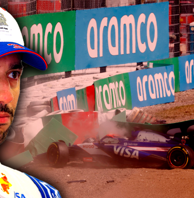 Ricciardo señala al CULPABLE de su accidente en Japón