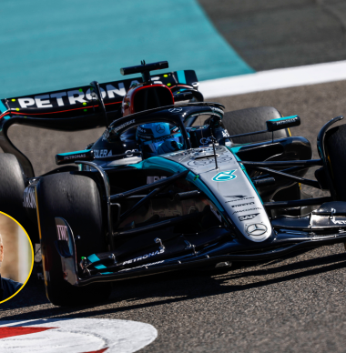 Mol wijst naar bijzondere ophanging Mercedes W15: "Dat is wel echt een dingetje"