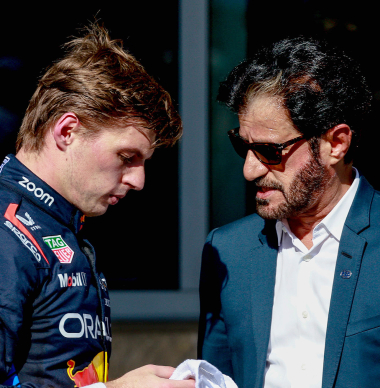 Verstappen's heated exchange with FIA boss caught on camera
