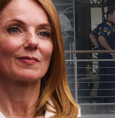 'Geri Halliwell in tranen door geruchten grensoverschrijdend gedrag Christian Horner'
