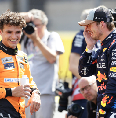 Dit is de voorlopige startopstelling voor de sprintrace van zaterdag