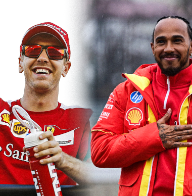 Hamilton's Vettel Ferrari REUNION 'revealed'