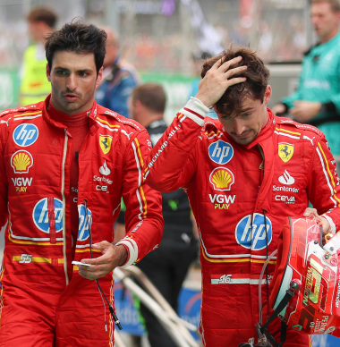 Leclerc over incident met Sainz: "We vlogen zondagavond gewoon samen"