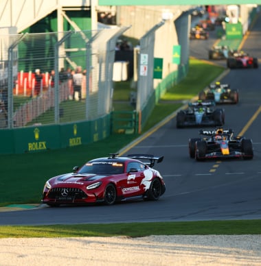 Mercedes introduceert nieuwe technologie om 'veiligste' Safety Car ooit te creëren