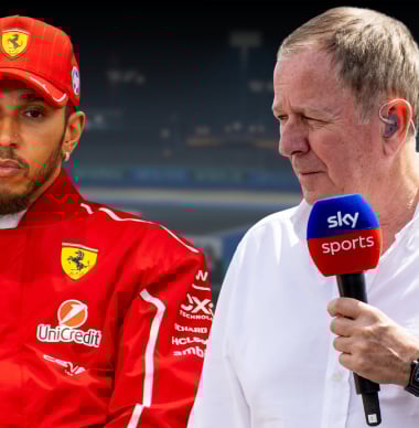 Martin Brundle 'surprised' by Lewis Hamilton change at Ferrari