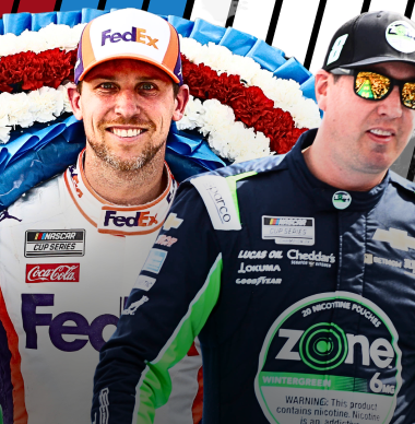 Kyle Busch names Cup Series rival Denny Hamlin NASCAR's new villain