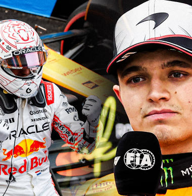 Norris nodigt Verstappen uit: 'Zie hem graag met een teleurgesteld gezicht uitstappen'