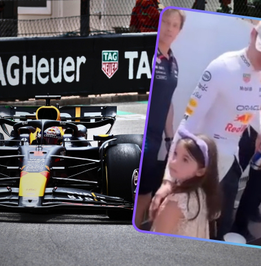 Penelope klampt zich vast aan Verstappen voor GP Monaco: "P, ik moet racen"