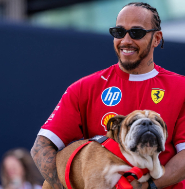 Lewis Hamilton shares heartbreaking pictures in Roscoe health update