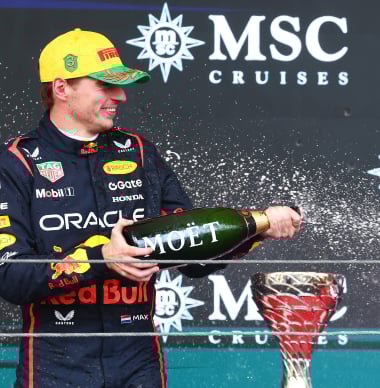 Overzicht podiumplaatsen: Norris breidt leiding uit, Verstappen loopt in op Piastri