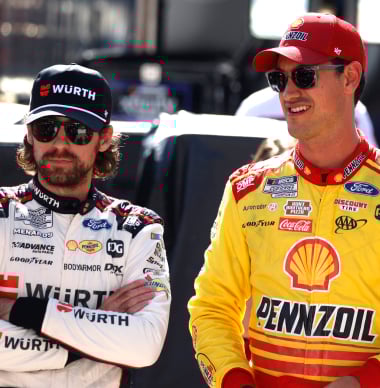 Team Penske duo Logano and Blaney among NASCAR stars penalized at Indianapolis