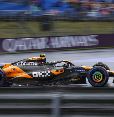 Verstappen moet Norris voor zich dulden tijdens eerste training op Zandvoort