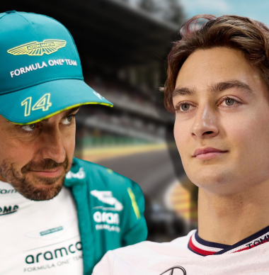 Russell COPIA la maniobra especial de Alonso