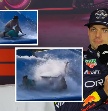 Victoria Verstappen deelt hilarische video van crash met Max: "Oeps"