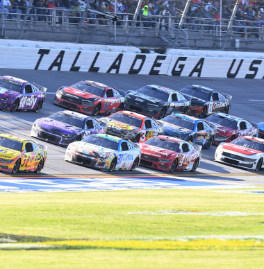 NASCAR chaos ensues at Talladega after MONSTROUS 28-CAR wreck