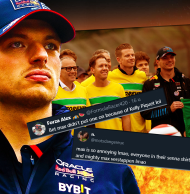 'Verstappen kreeg Senna-shirt aangeboden van Vettel, maar weigerde'