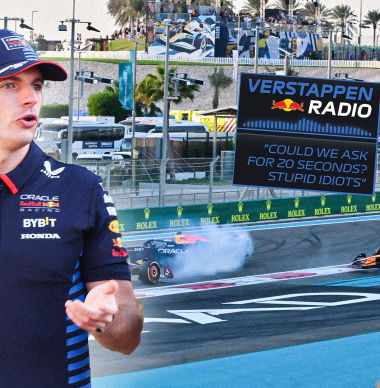 Lammers wijst naar boordradio Verstappen: "Dat is wel een stevige uitspraak"