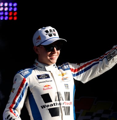 Zilisch unveils new celebration after controversial win at Portland