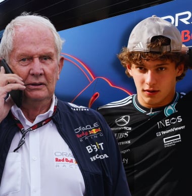 Helmut Marko bekritiseert Mercedes om ‘hype’ rond Kimi Antonelli