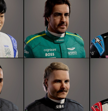 Así lucen Checo, Alonso y los pilotos en el nuevo juego F1 24