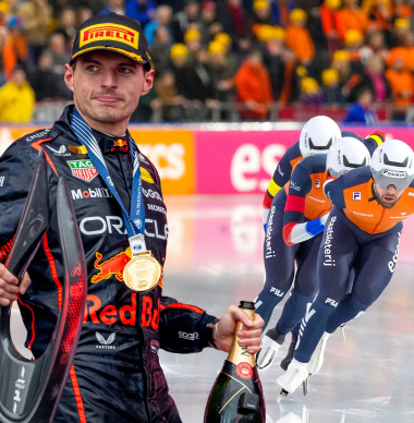 Max Verstappen helps Dutch go for GOLD at 2026 Winter Olympics