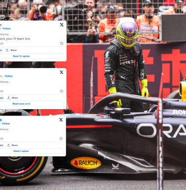 Red Bull Racing krijgt lachers op social media met post over Lewis Hamilton