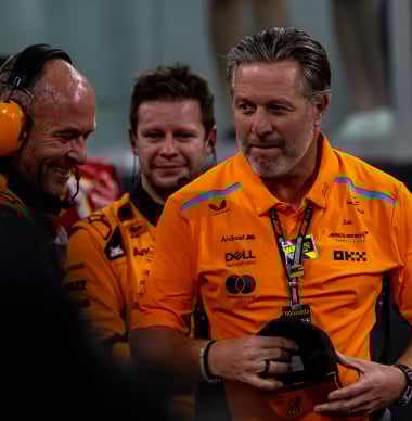 Brown geniet van McLaren een-twee in kwalificatie Australië: 'Onze voorsprong verbaast me'