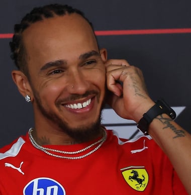 You can FINALLY buy Ferrari F1 merch with Lewis Hamilton's name on it