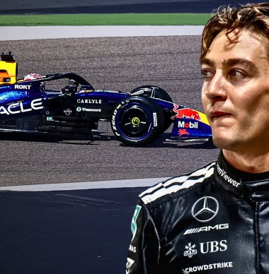 Leclerc oneens met Russell over "angstaanjagende" Red Bull: 'Mercedes verbergt het meest'