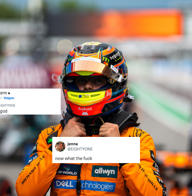 Social media onder de indruk van rondgaande foto Piastri