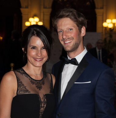 Vrouw Romain Grosjean zwaargewond na fietsongeluk