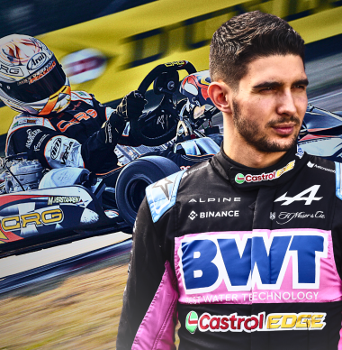 Ocon gaat in op rivaliteit in het karten met Verstappen: "Iedereen was bang voor Jos en Max"