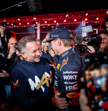 Verstappen richt zich tot Horner: "Bedankt voor alles, Christian!"