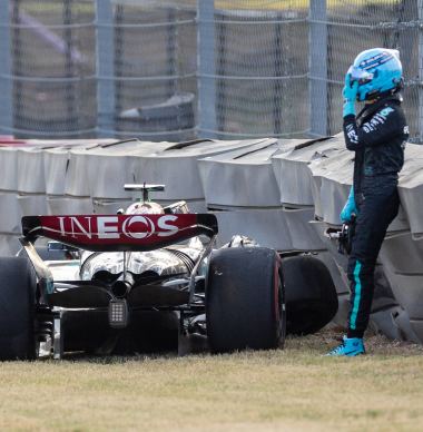 BREAKING: George Russell start GP van de VS uit pitstraat