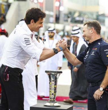 Wolff mist rivaliteit met Horner: 'Gedroeg zich vaak als een lul, maar was wel een hoofdrolspeler'