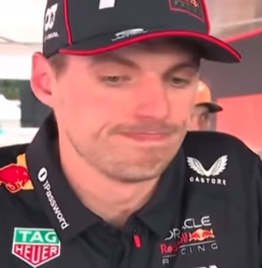 Britse journalist probeert Verstappen uit de tent te lokken: 'Er kijken ook kinderen Max'