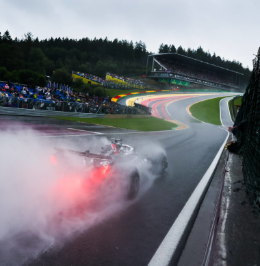 Eerste weersvoorspellingen Grand Prix van België beloven regenachtig weekend