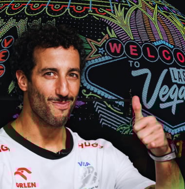 Daniel Ricciardo 'on his way' to Las Vegas ahead of F1 race
