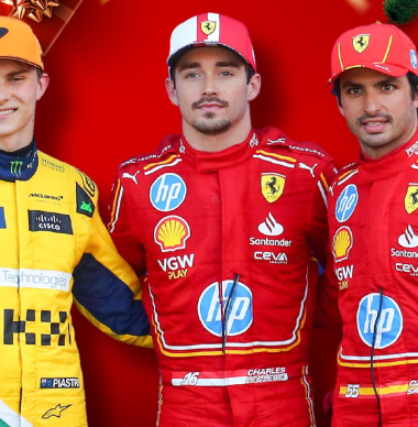 F1 star forced into INCREDIBLE Christmas forfeit