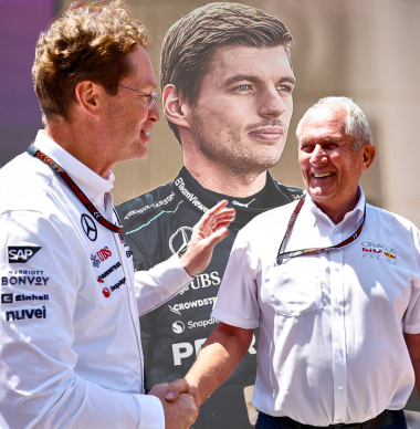 Mercedes-Benz CEO wakkert geruchten Verstappen-transfer aan: 'Zilver zou Max goed staan'