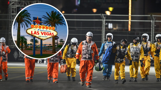 F1 chaos in Las Vegas