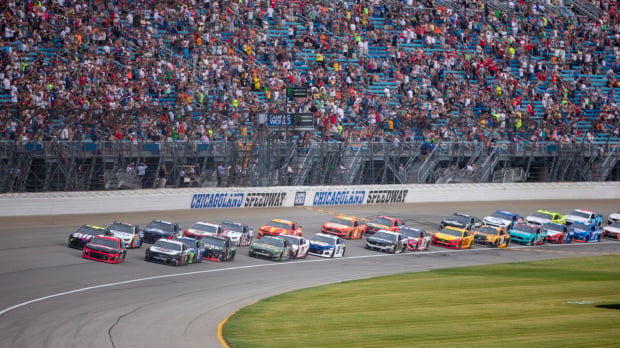 NASCAR reveals Cup and O'Reilly Series entry lists for Chicagoland Speedway