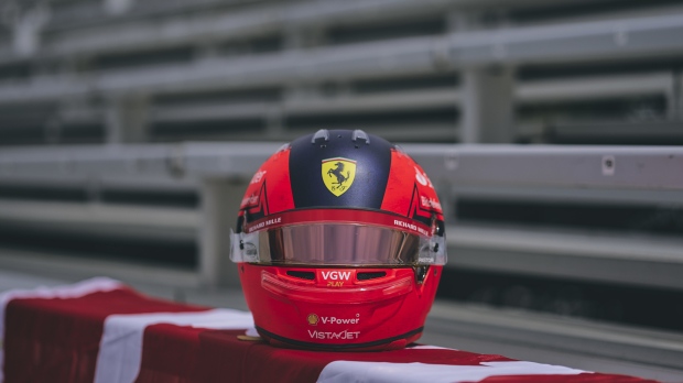 Charles Leclerc reveals Ferrari helmet INSPIRATION from Italian