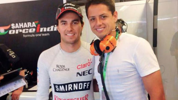 Javier Hernández y Sergio Pérez
