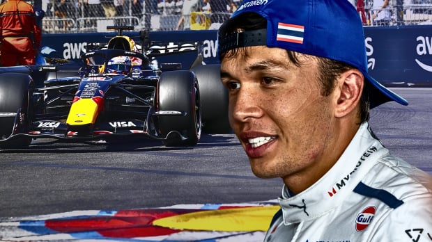 Albon on Red Bull and ADUO — Foto: © IMAGO x GPFANS