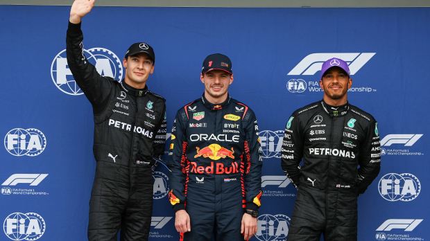 Hamilton, Verstappen, Russell, Australie