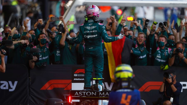 Vettel at Azerbaijan