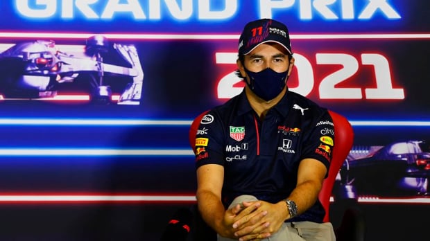 Perez at Silverstone